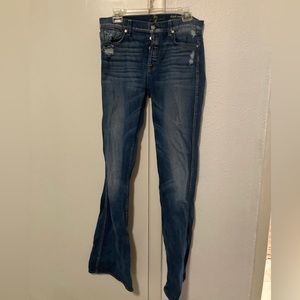 High rise jeans